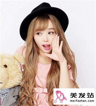 女生流行发型长发发型图片 最美发型演绎甜美清少女