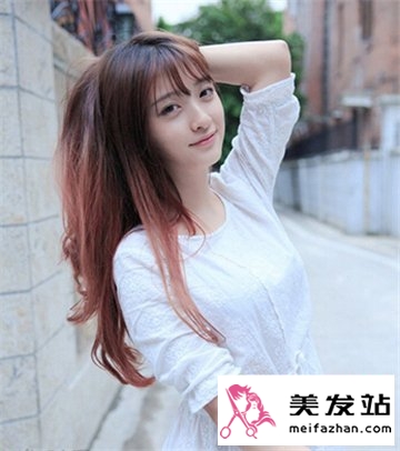 长发女生清纯系发型图片 甜美自然最女神范