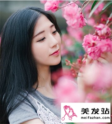 长发女生清纯系发型图片 甜美自然最女神范
