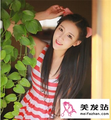 长发女生清纯系发型图片 甜美自然最女神范