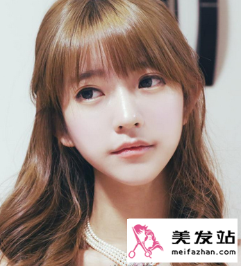 刘海发型图片推荐 温婉气质最清新