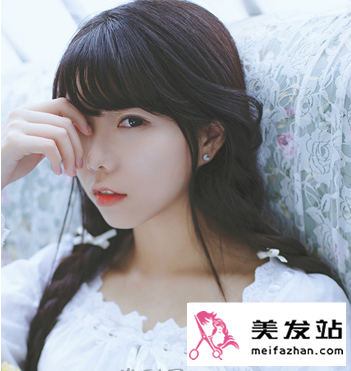 刘海发型图片推荐 温婉气质最清新