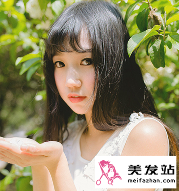 刘海发型图片推荐 温婉气质最清新