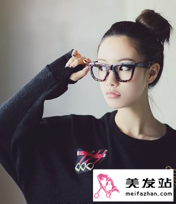 花苞头扎发
