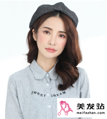 气质卷发