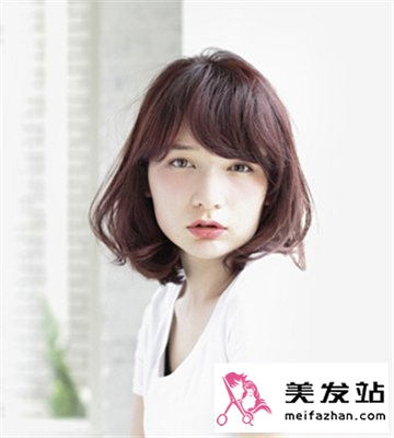 短发梨花头发型
