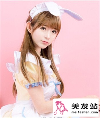 甜美发型图片