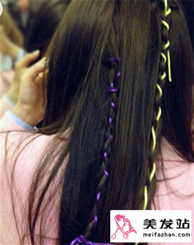 森女系编发造型