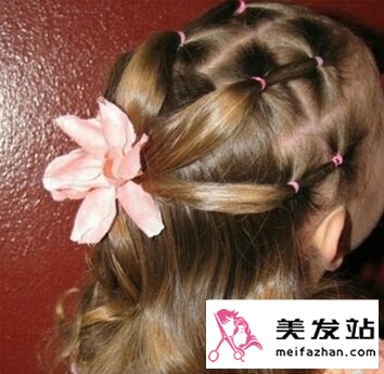 女儿潮流发型 儿童编发 女童发型