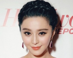 范冰冰示范锥子脸发型 教你轻松打造女神范