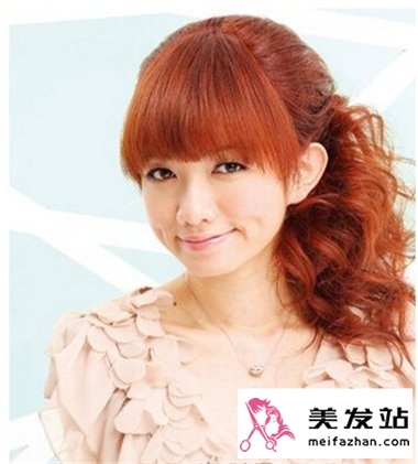2015女生个性烫发