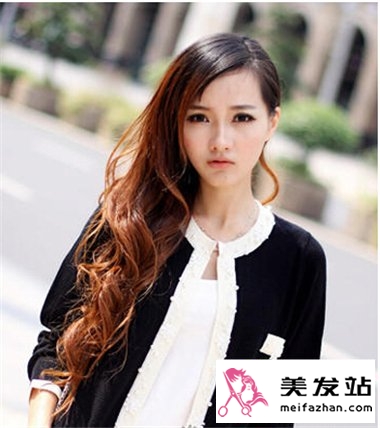 2015女生个性烫发