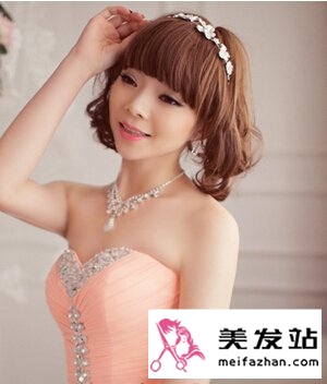 女主持人发型