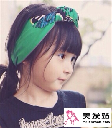 幼儿园女童发型设计