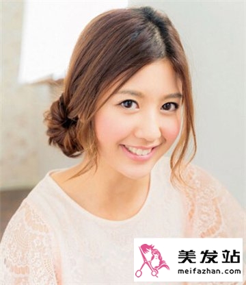 中长发扎发教程