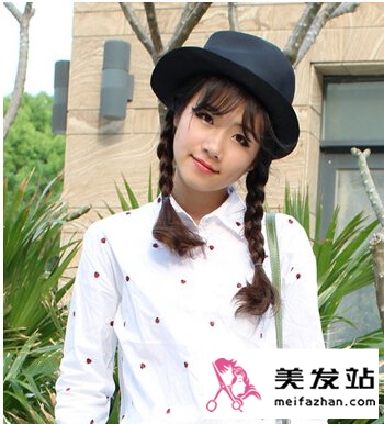 秋季编发发型