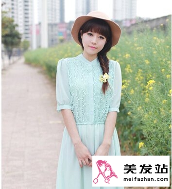 秋季编发发型
