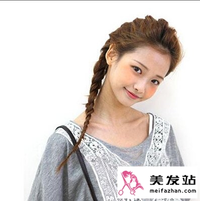 秋季编发发型