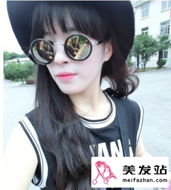 水波纹烫发发型