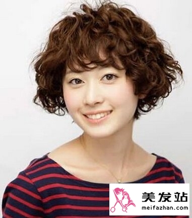 韩式蛋卷头 短发减龄