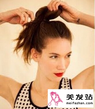 非主流丸子头 图解教程