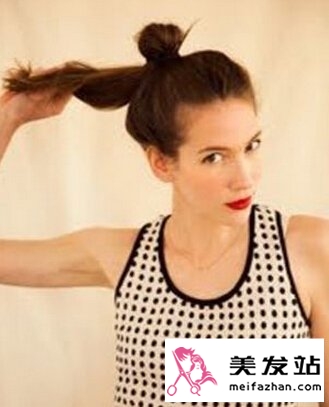 非主流丸子头 图解教程