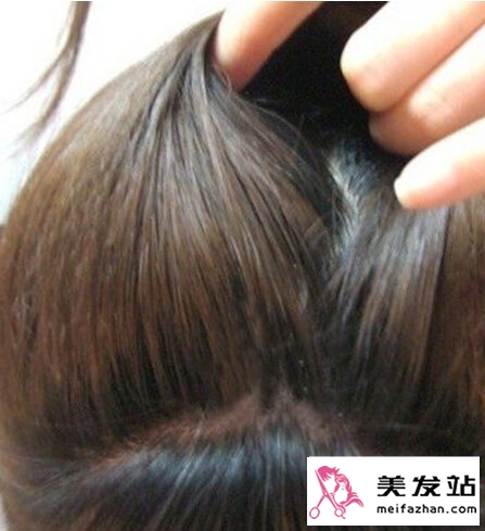 职场盘发 发型教程