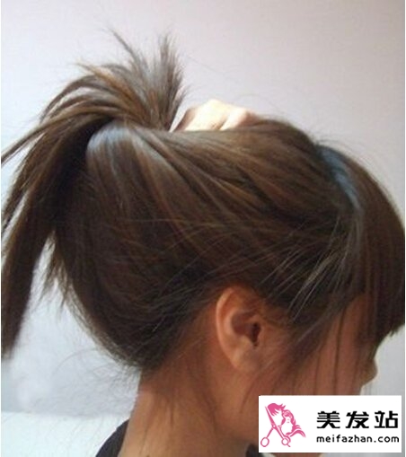 职场盘发 发型教程