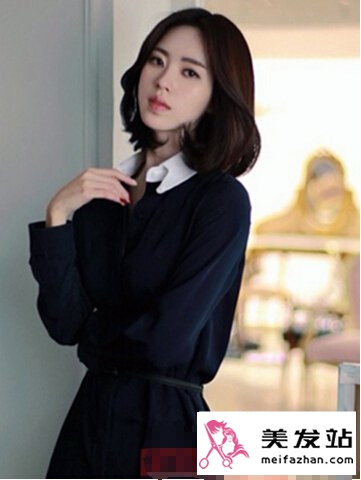 高中女短发