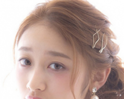 女士经典侧盘发 温婉小女人