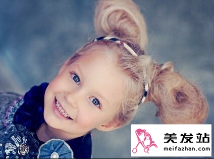 儿童发型扎法