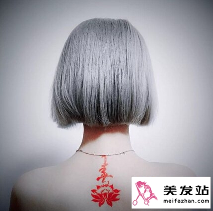 短发染发