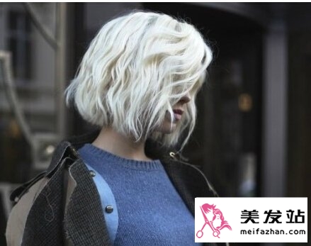 白色染发