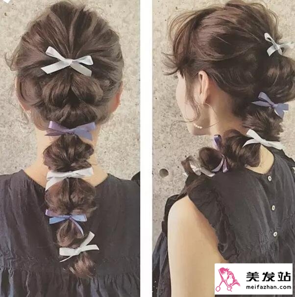 2016过年小女孩梳什么头发好看？兔子绒球发型萌翻年末各种趴！