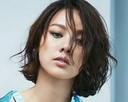 最水心的一款韩式中短发  不一样的个性潮流时尚范