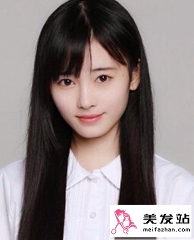 长直发造型
