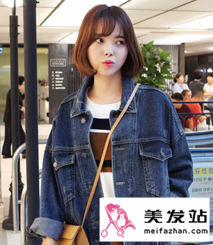 韩式烫卷短发