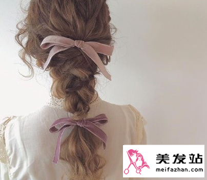 气质,马尾,编发