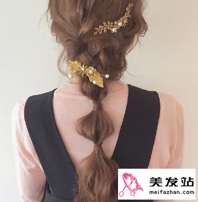 气质,马尾,编发