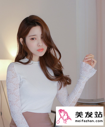 上班族,女神,卷发,烫发,染发
