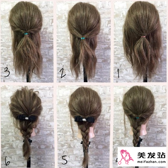 编发教程,发型图片大全