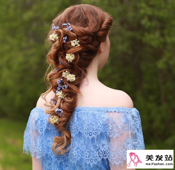 长发编发,波西米亚编发,视频