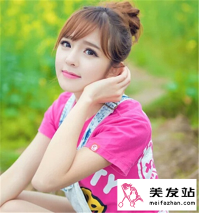 2016年时尚韩式发型  夏天扮嫩就靠它
