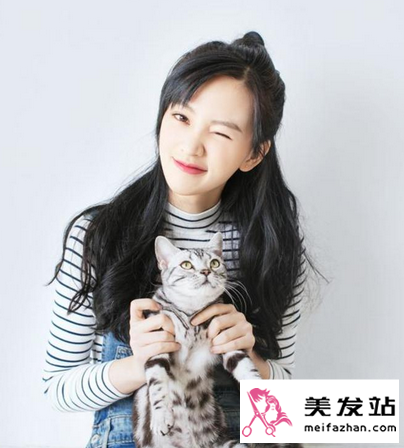 明星扎发