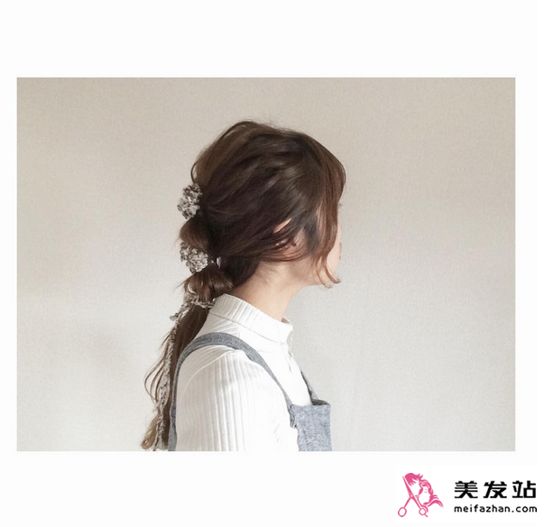 马尾扎发教程