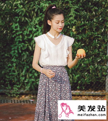 韩式搭配与发型