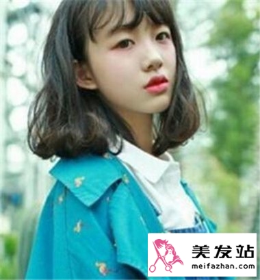 薄刘海发型