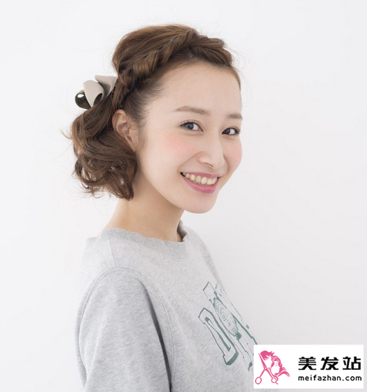 短发扎法