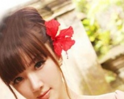 六款小脸女生变美发型  花样彩色很美丽