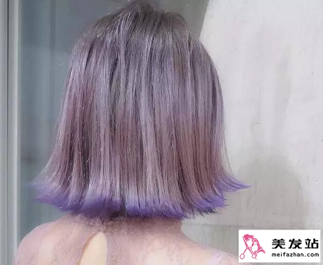 浅色染发